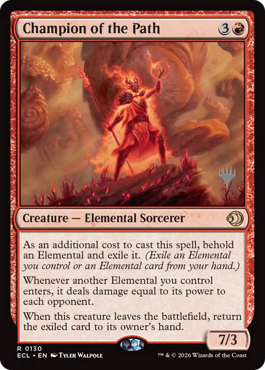 Champion of the Path (0130) (Promo Pack) (PECL)