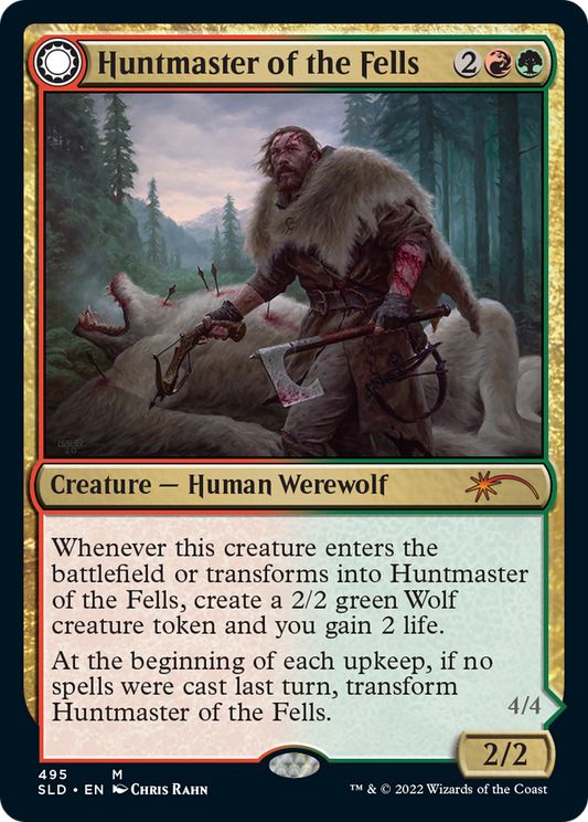 Huntmaster of the Fells // Ravager of the Fells (495) (SLD)