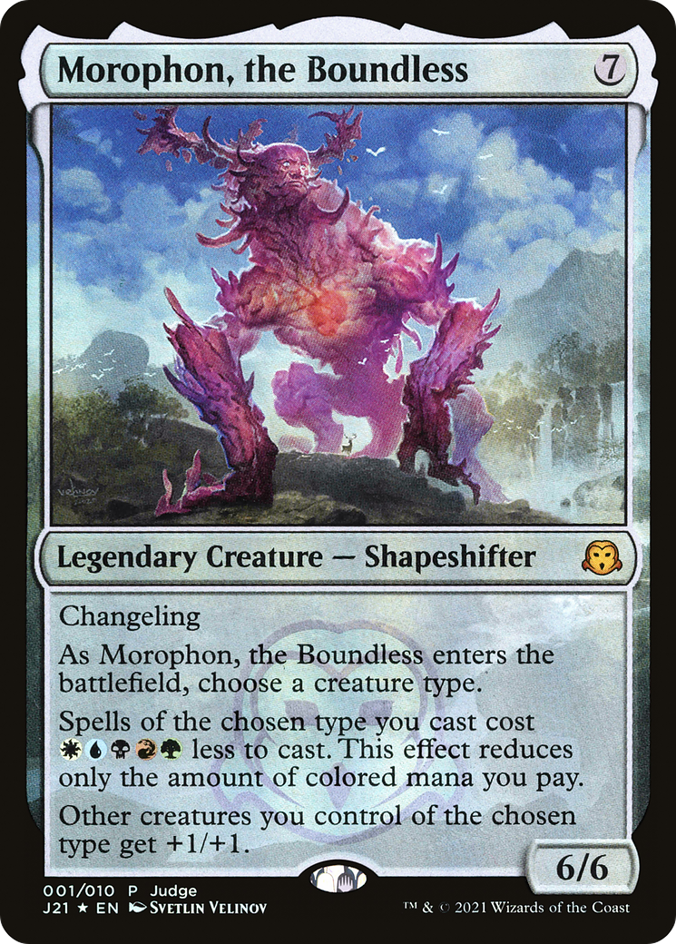 Morophon, the Boundless (001) (Judge) - Foil