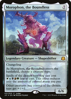 Morophon, the Boundless (001) (Judge) - Foil