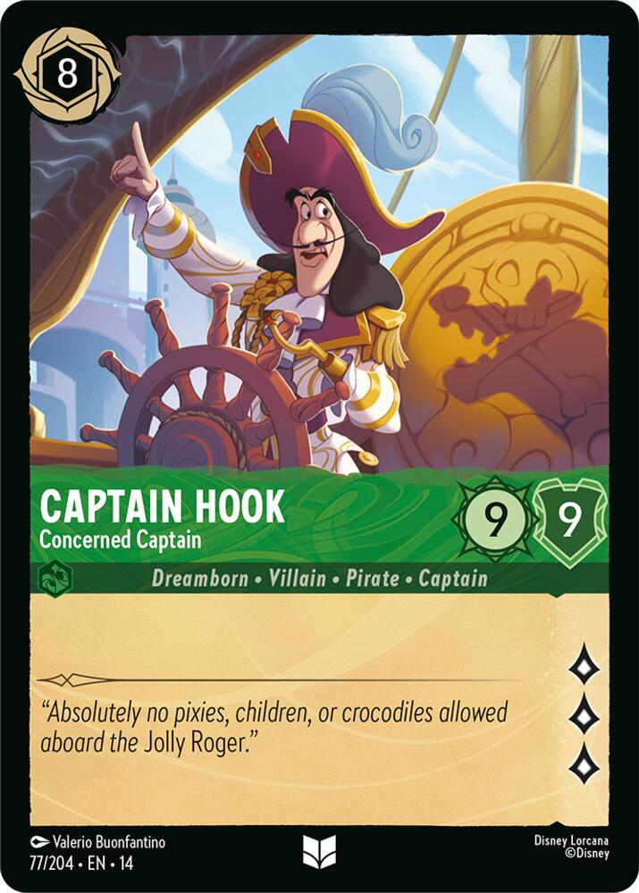 Captain Hook - Concerned Captain