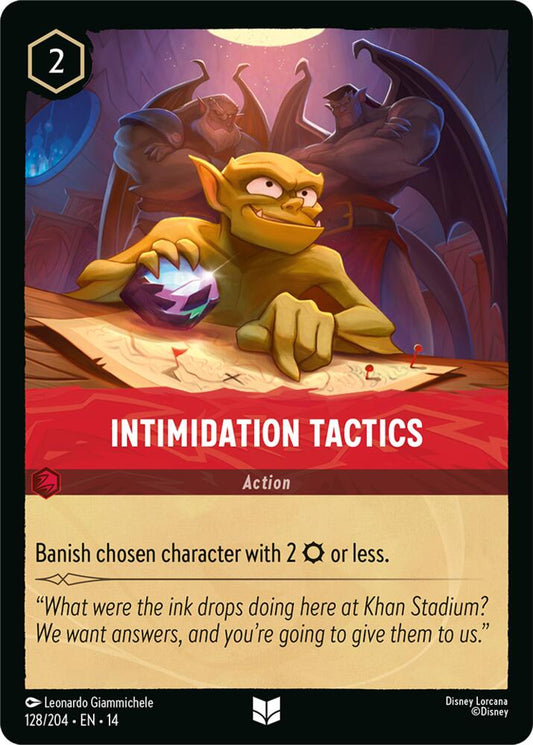 Intimidation Tactics