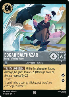 Edgar Balthazar - Long-Suffering Butler
