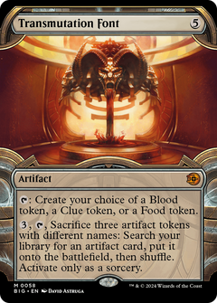 Transmutation Font (0058) (Showcase) - Foil
