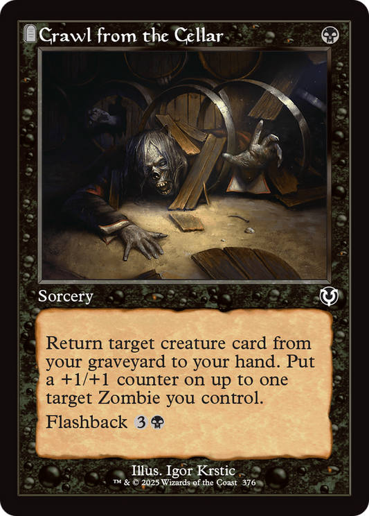 Crawl from the Cellar (0376) (Retro Frame) - Foil