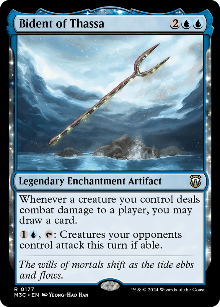 Bident of Thassa - Ripple Foil