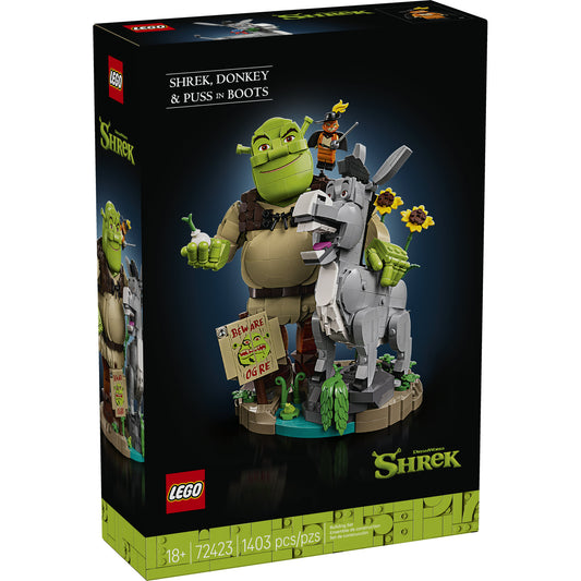 LEGO Set - Shrek, Donkey & Puss in Boots