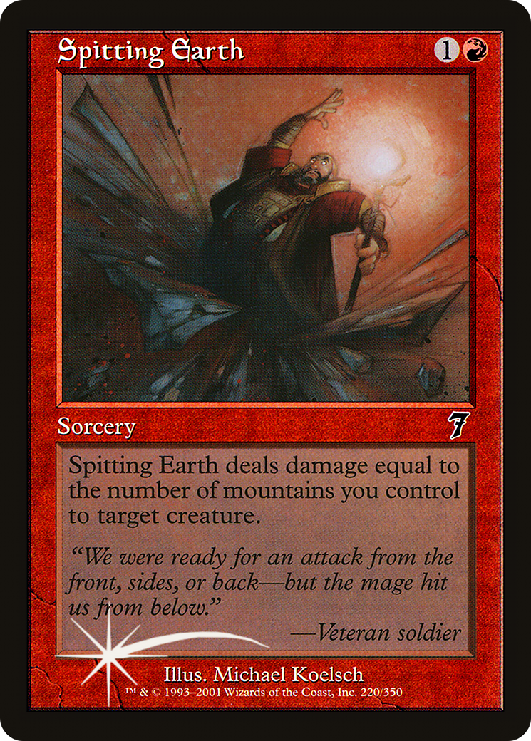 Spitting Earth - Foil