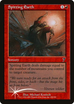 Spitting Earth - Foil