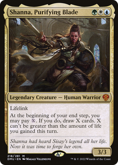 Shanna, Purifying Blade - Foil