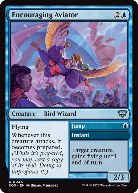 Encouraging Aviator // Jump (SOS) - Foil