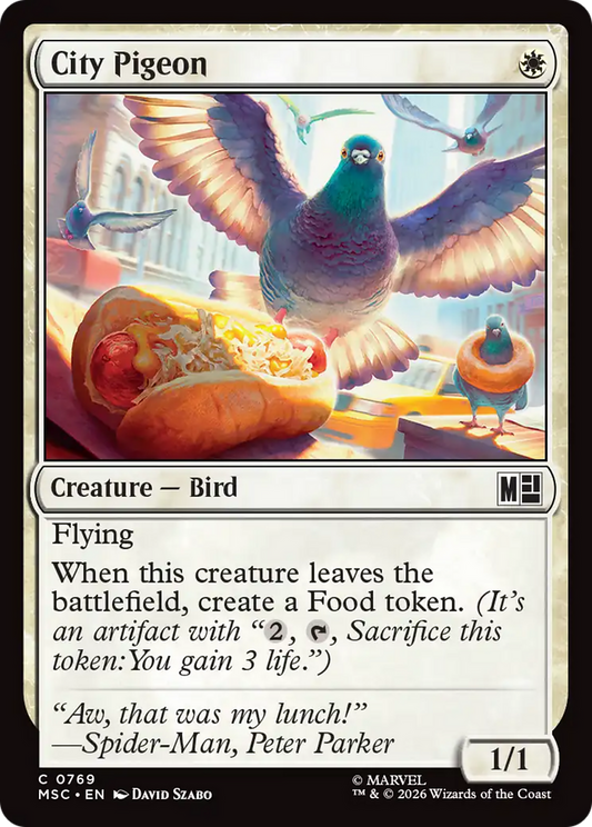 City Pigeon (MSC) - Foil