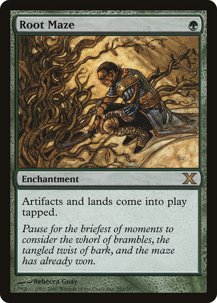 Root Maze - Foil