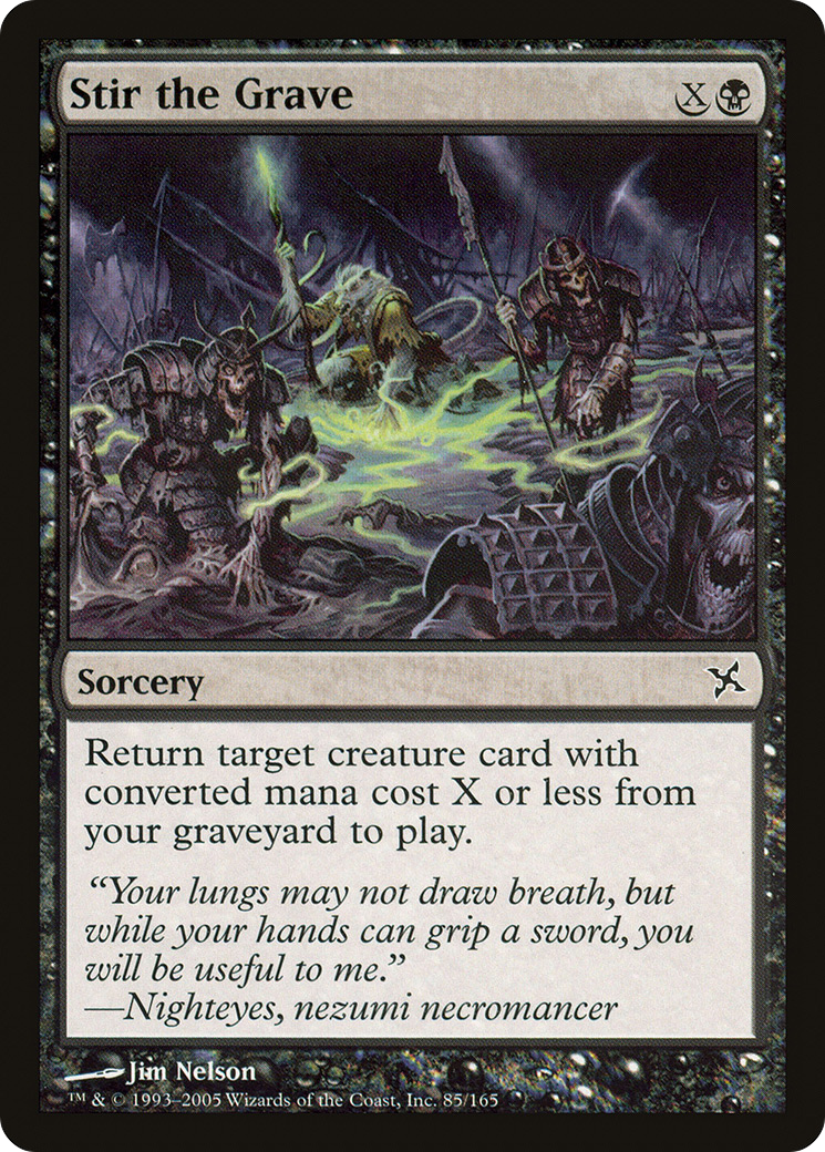 Stir the Grave - Foil