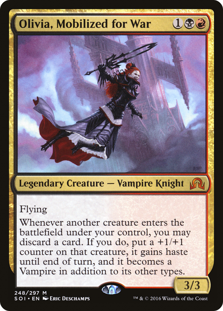 Olivia, Mobilized for War - Foil