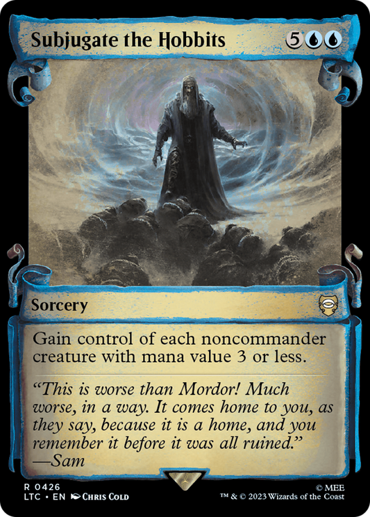 Subjugate the Hobbits (0426) (Showcase) - Silver Foil