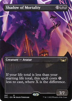 Shadow of Mortality (287) (Borderless) - Foil