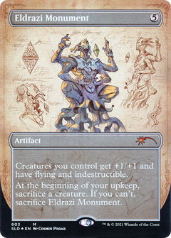 Eldrazi Monument (603) (Borderless) - Foil