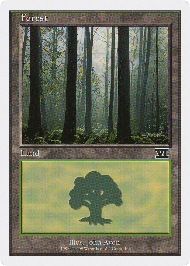 Forest (Three Trees in Foreground)