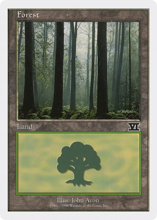 Forest (Three Trees in Foreground)