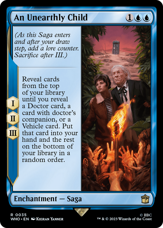 An Unearthly Child (0035) - Foil