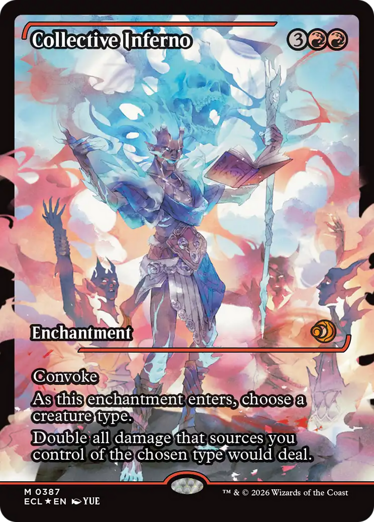 Collective Inferno (0387) (Showcase) (ECL) - Foil