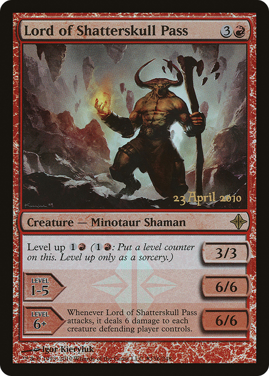 Lord of Shatterskull Pass (156) - Foil