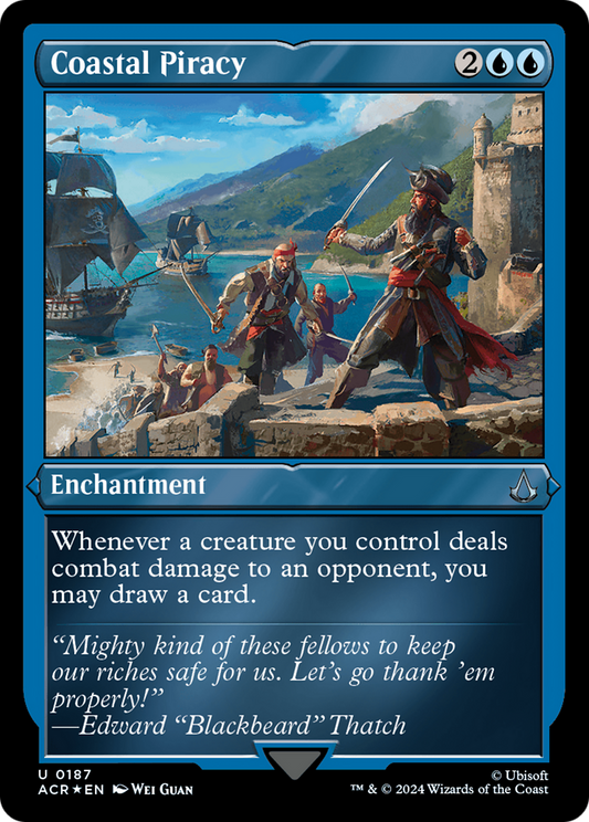 Coastal Piracy (0187) - Foil Etched
