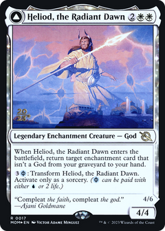 Heliod, the Radiant Dawn // Heliod, the Warped Eclipse (0017) (Prerelease) (PMOM) - Foil