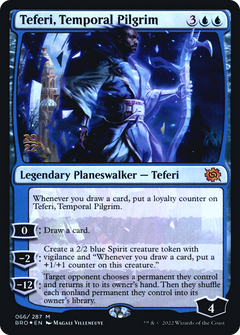 Teferi, Temporal Pilgrim (066) (Prerelease) - Foil