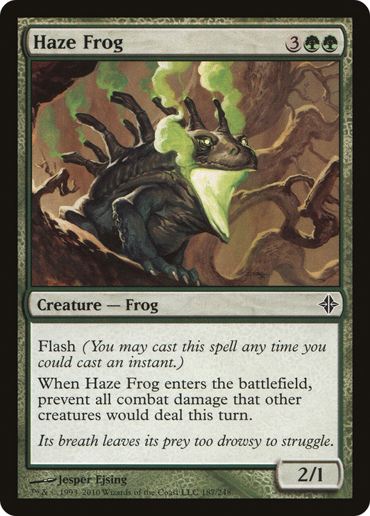 Haze Frog - Foil