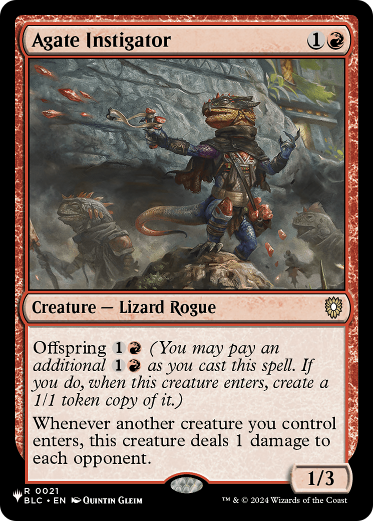 Agate Instigator (BLC-21) (PLST)