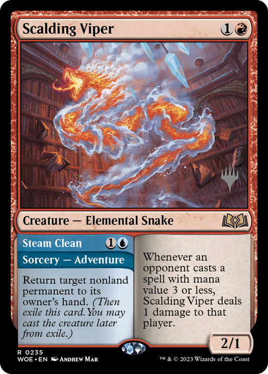 Scalding Viper // Steam Clean (0235) (Promo Pack)