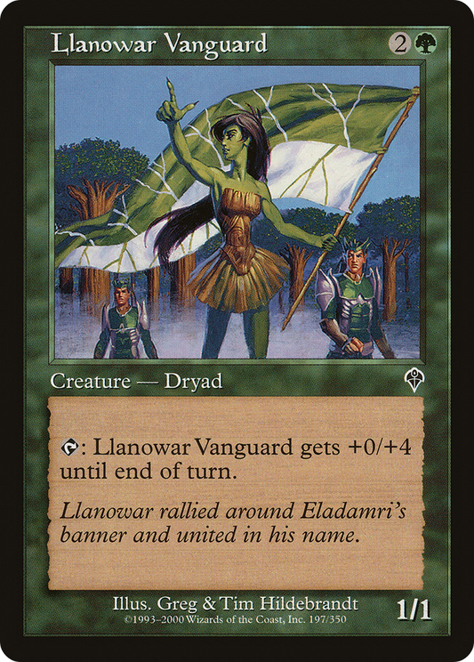Llanowar Vanguard - Foil