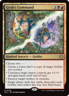 Grub's Command (0228) (ECL) - Foil