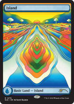 Island (1479) (Textless) - Foil
