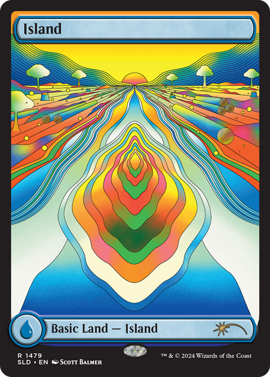 Island (1479) (Textless) - Foil