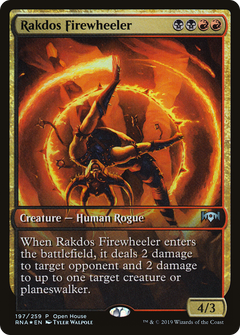 Rakdos Firewheeler (197) (Open House) - Foil