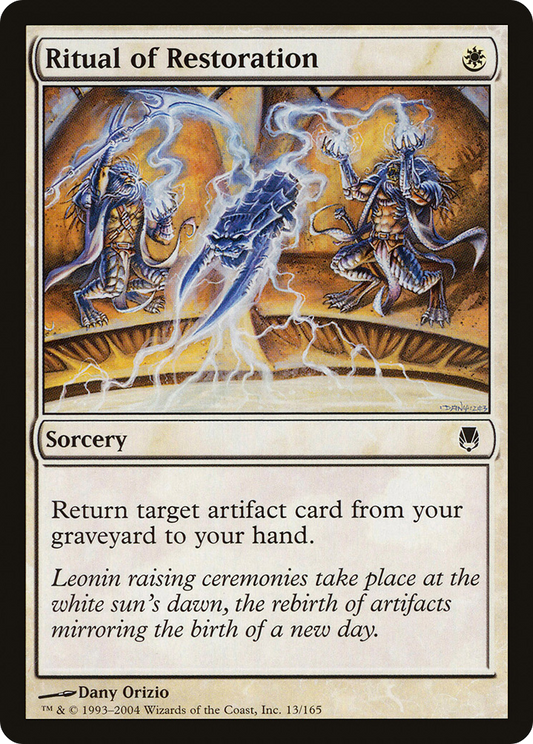 Ritual of Restoration - Foil