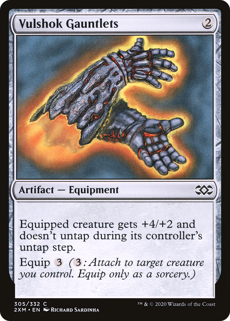 Vulshok Gauntlets - Foil
