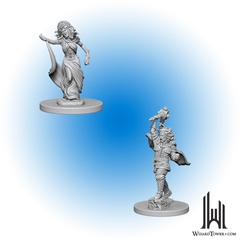 Unpainted Miniature - Dungeons & Dragons - Medusas