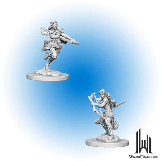 Unpainted Miniature - Dungeons & Dragons - Air Genasi Rogue