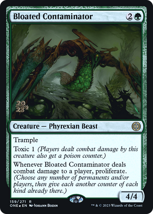 Bloated Contaminator (159) (Prerelease) - Foil