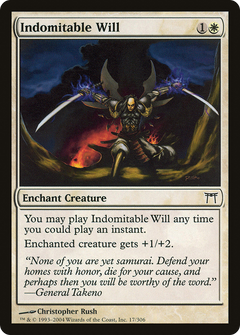 Indomitable Will - Foil