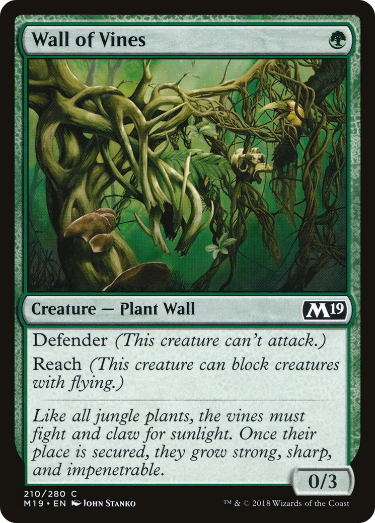 Wall of Vines - Foil