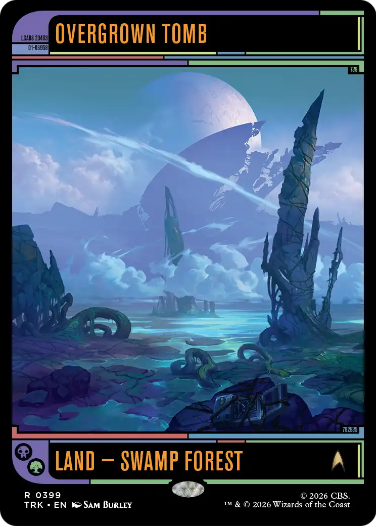 Overgrown Tomb (0399) (Showcase) (TRK) - Foil