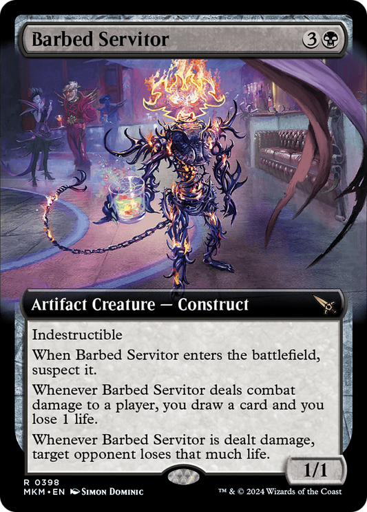 Barbed Servitor (0398) (Extended Art)