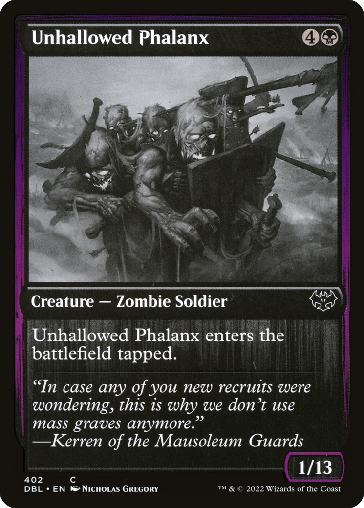 Unhallowed Phalanx - Foil