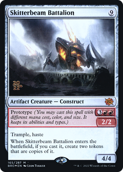 Skitterbeam Battalion (165) (Prerelease) - Foil
