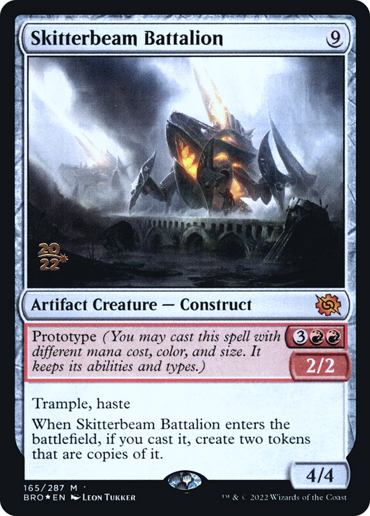 Skitterbeam Battalion (165) (Prerelease) - Foil